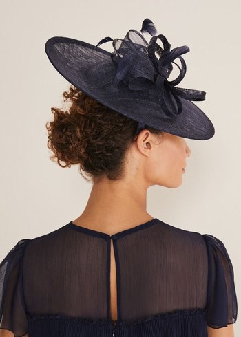 Phase Eight Navy Fascinator Hats Navy Australia | AG8597216